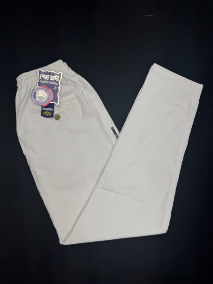 Mens Premium Pajama- White